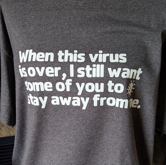 ππ₯HOST PICK π₯π VIRUS Coronavirus Covid-19 Tee - Picture 2 of 8